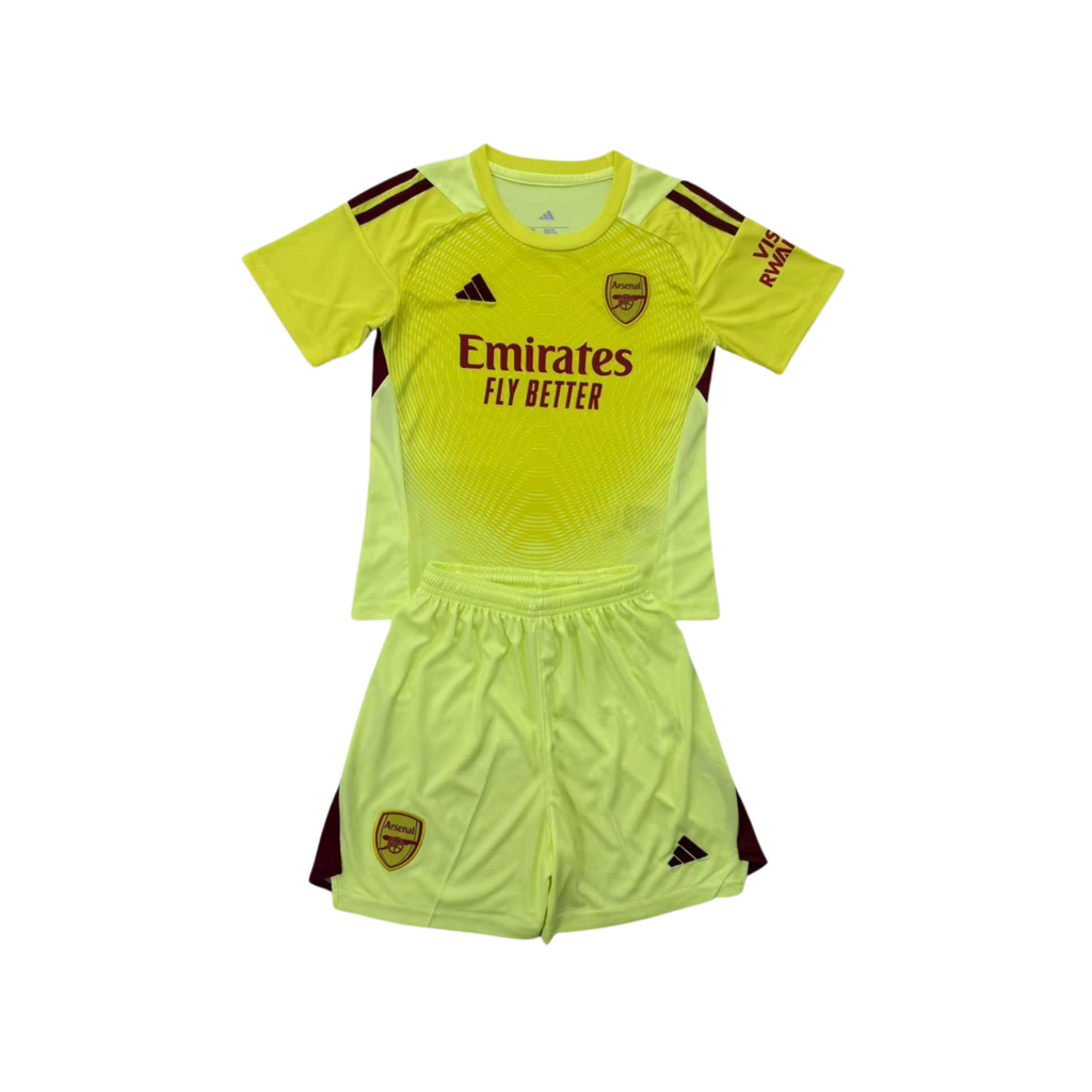 Completino Portiere Bambino Arsenal Giallo 2025/2026