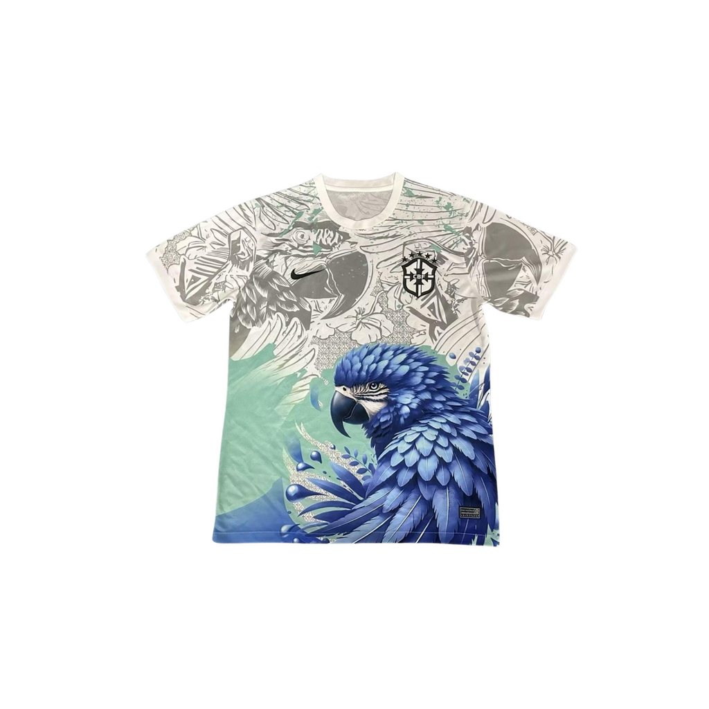 Maglia Brasile Special Edition Blu Pappagallo