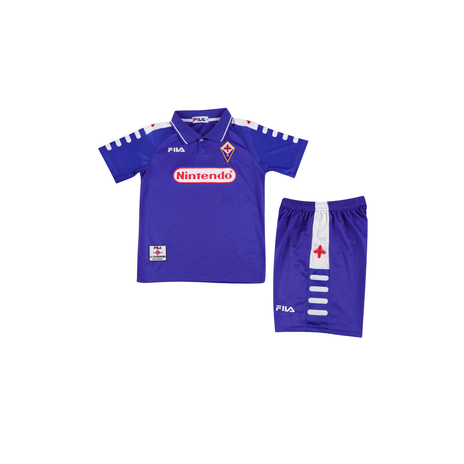 Completino Bambino Vintage Fiorentina Home 1998/99