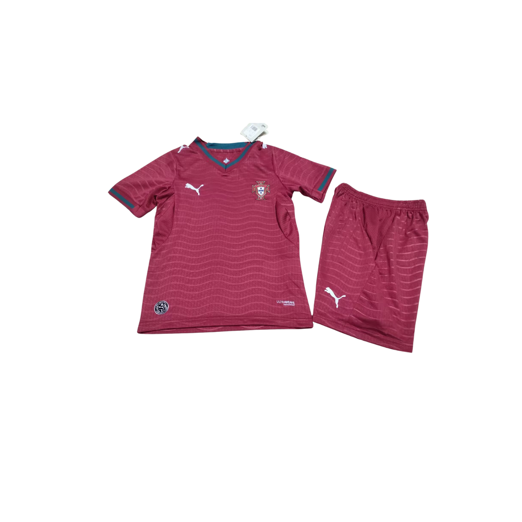 Completino Bambino Portogallo Home 2026/27 - Total Red
