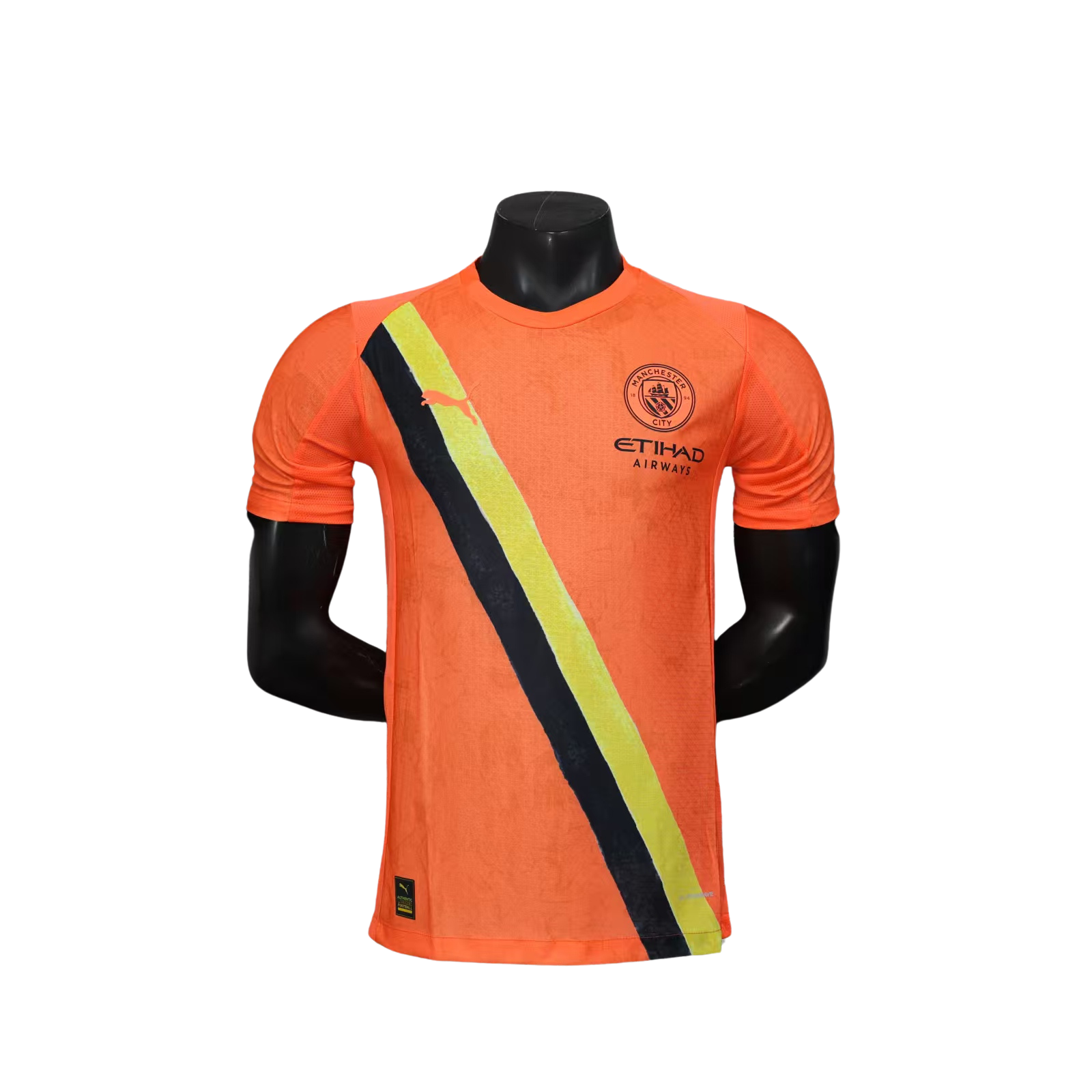 Troisième maillot orange de Manchester City 2025/26 - Version joueur