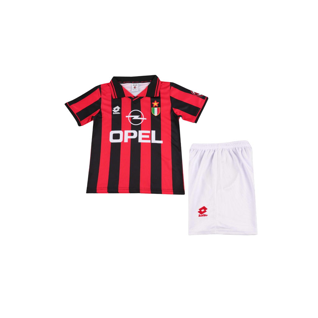 Completino Bambino Vintage Milan Home 1996/97