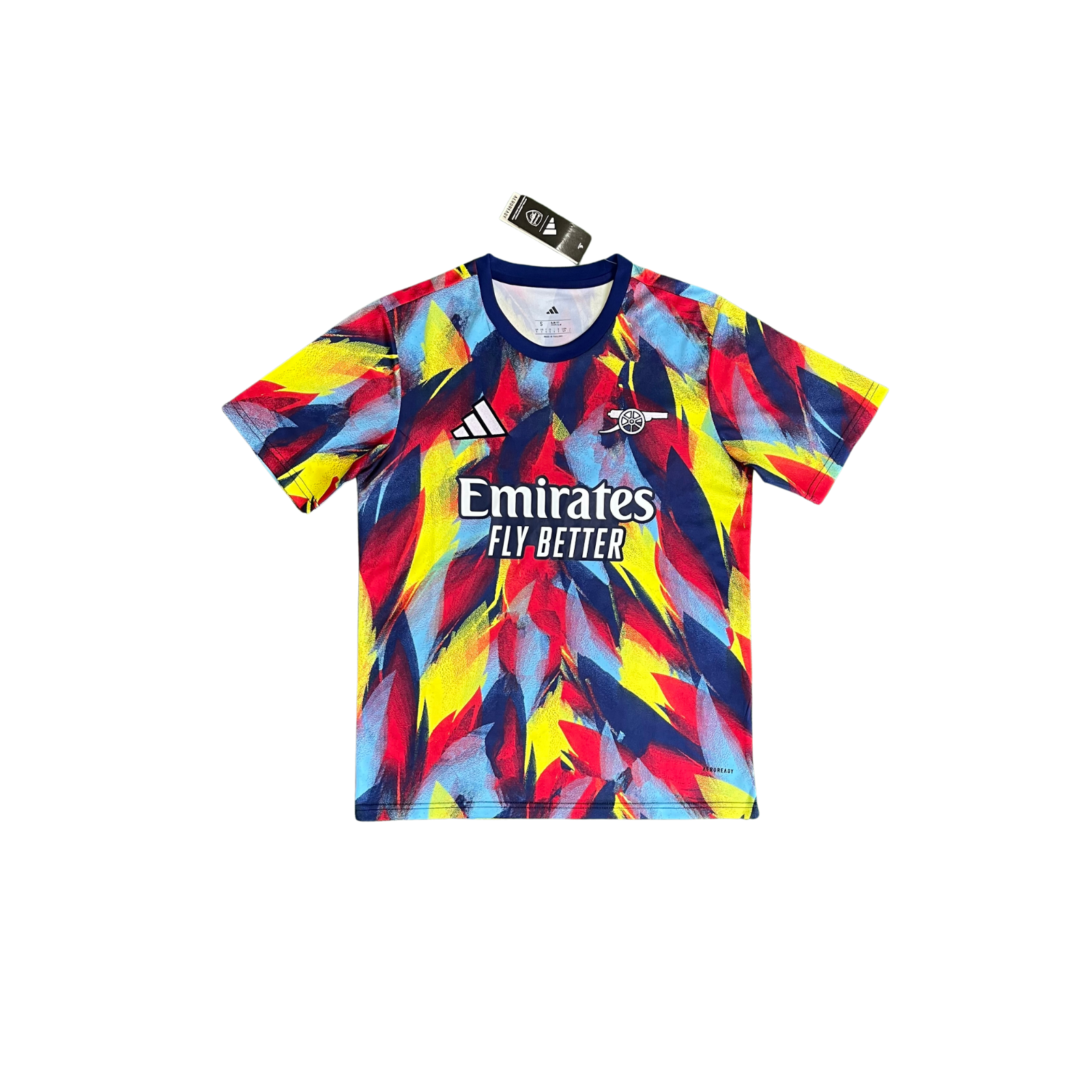 Maillot d'entraînement d'avant-match d'Arsenal 2025/26