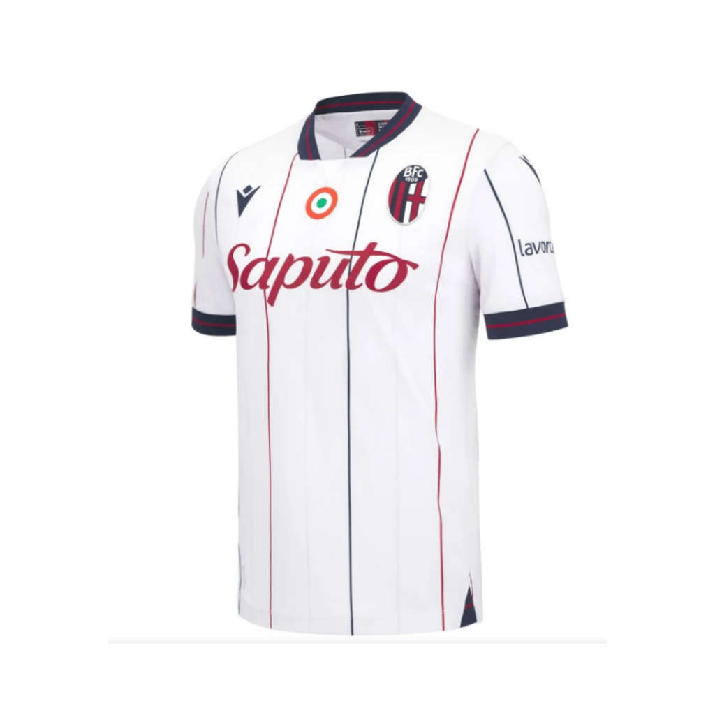 Maglia Bologna Away 2025/26 con Patch Coppa Italia inclusa