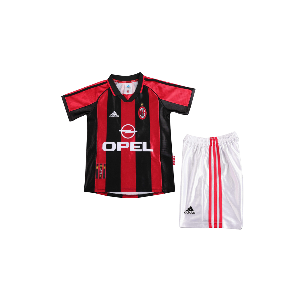 Completino Bambino Vintage Milan Home 1998/99