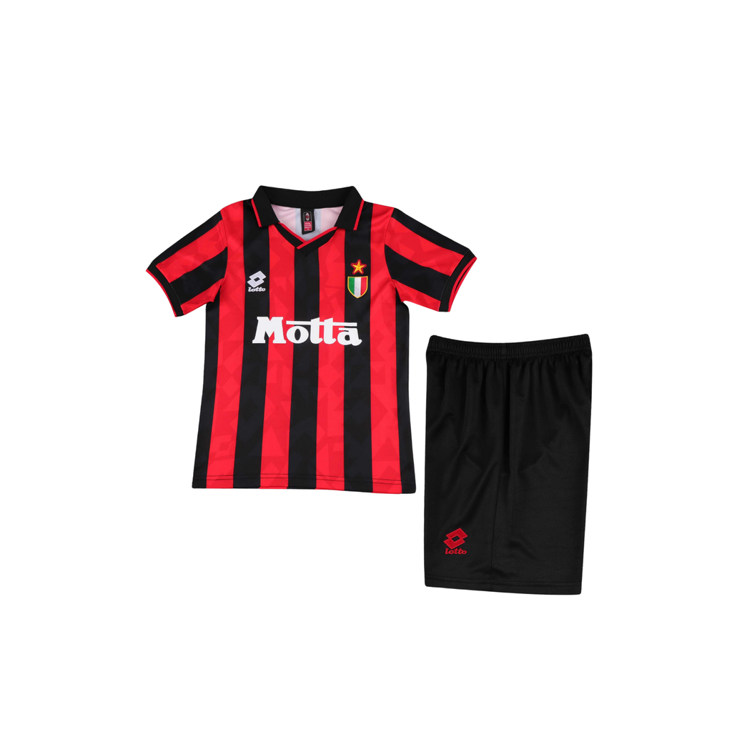 Completino Bambino Vintage Milan Home 1993/94