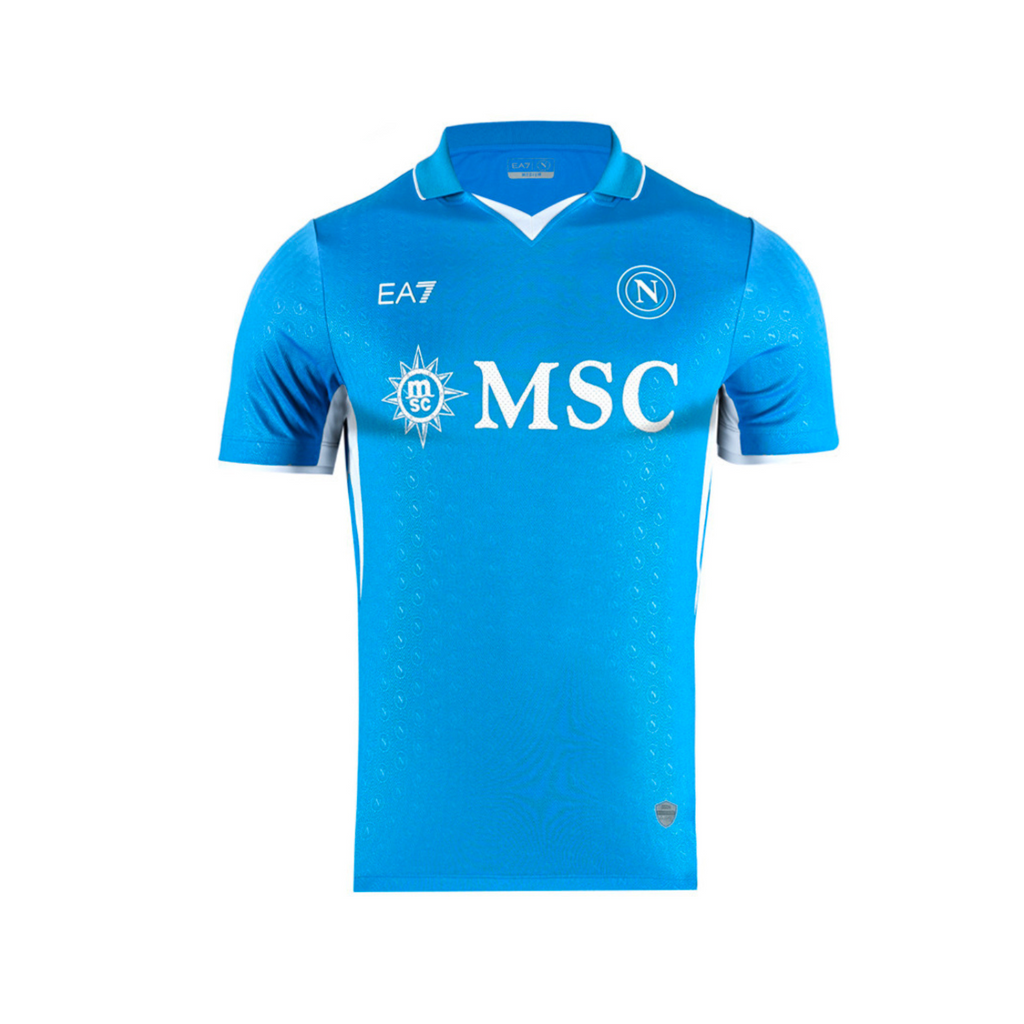 Maglia Napoli Home Campione d'Italia 4 con scudetto incluso 2024/25