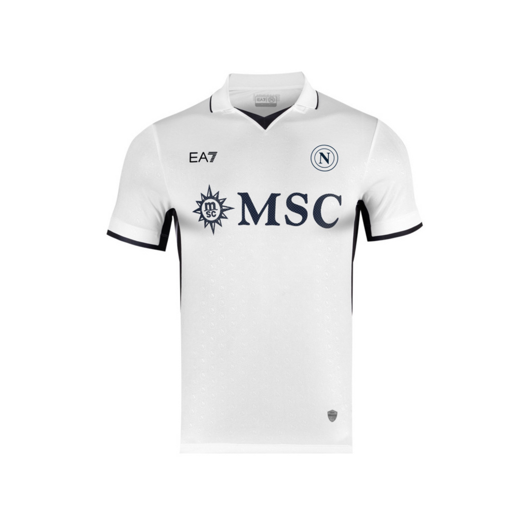 Maglia Napoli Away Campioni d'Italia 4 con scudetto incluso 2024/25