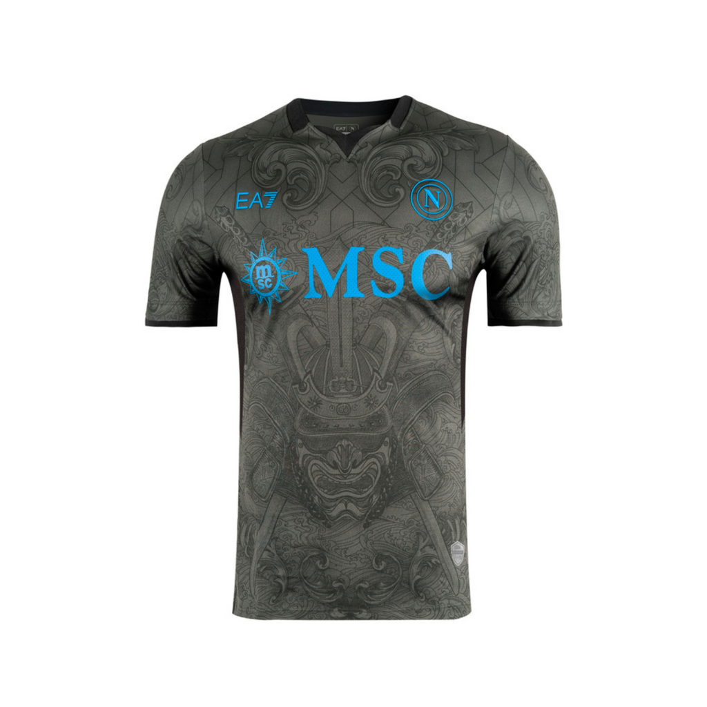 Terza Maglia Napoli Campioni d'Italia 4 con scudetto incluso 2024/25