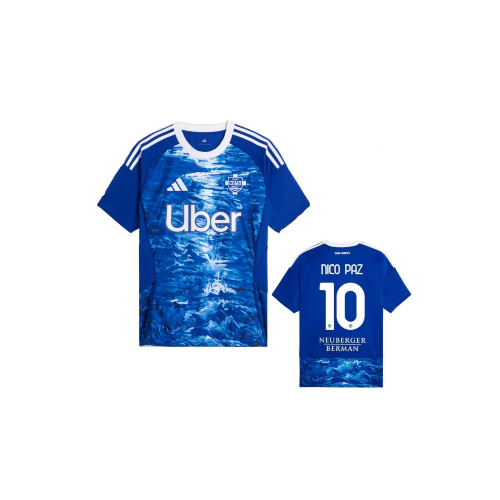 Maglia Como Home Nico Paz 10 2025/26