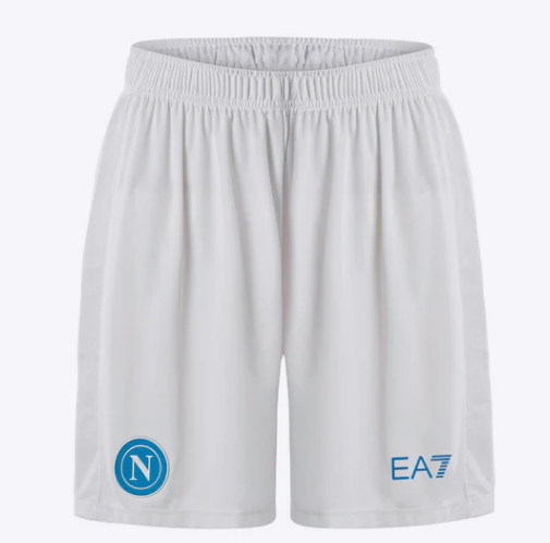 Pantaloncino Napoli Bianco 2025/26
