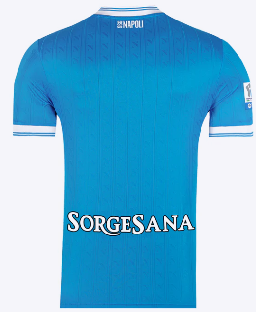 Maglia Napoli Finale Supercoppa con Patch Incluse 2025/26