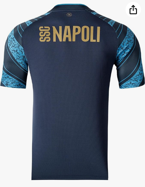 Maglia Pre-match Napoli Blu 2025/26