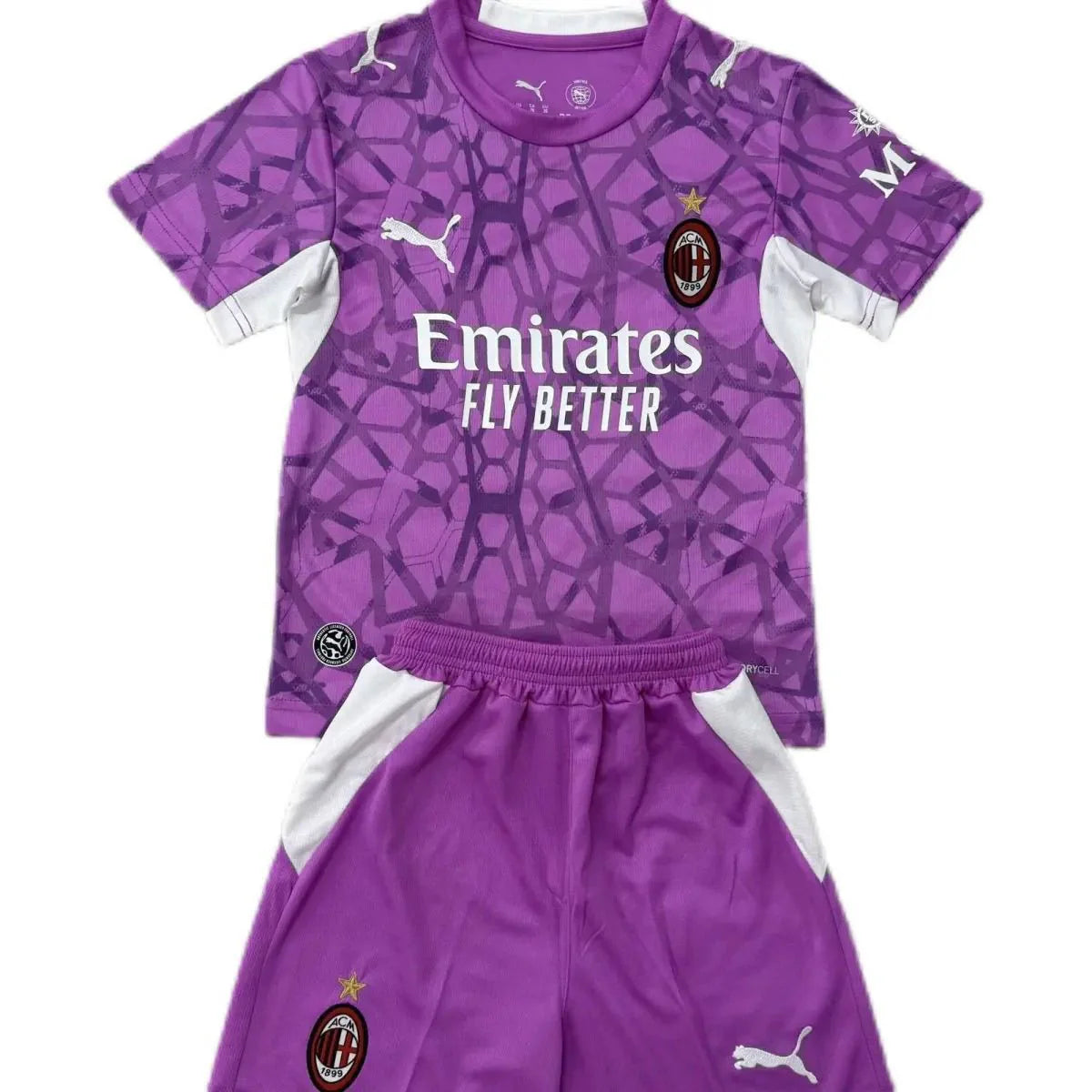 Completino Bambino Milan Portiere Viola 2026/27