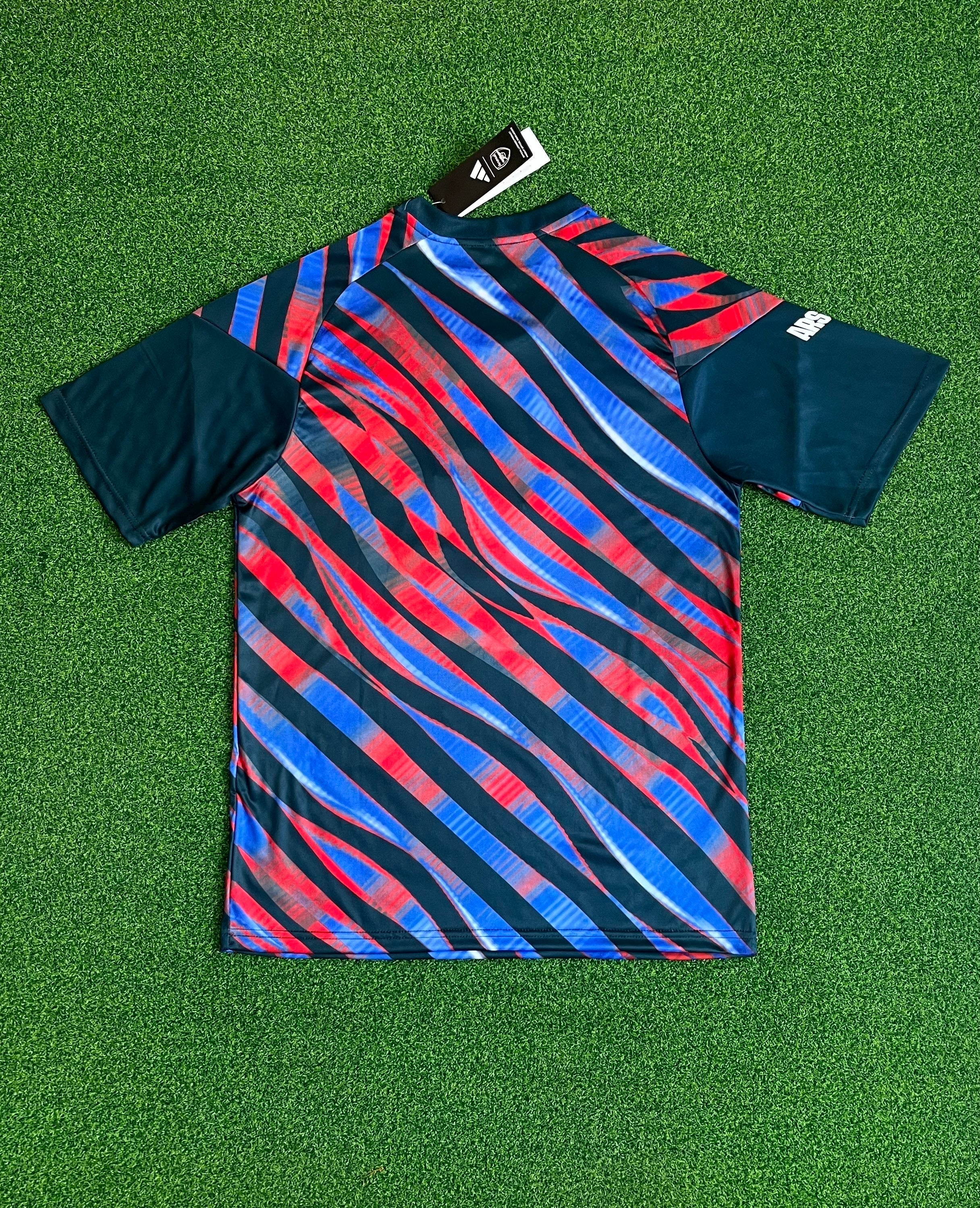 Maillot d'entraînement d'avant-match d'Arsenal 2025/26