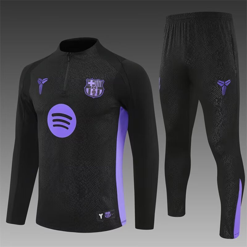Tuta Barcellona Nera/Viola 2025/26