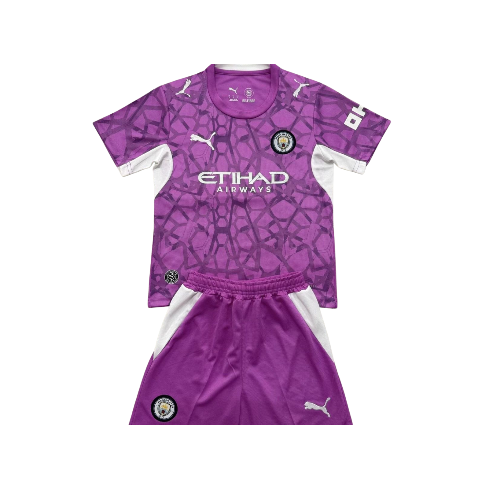 Completino Bambino Manchester City Portiere 2026/27 - Viola